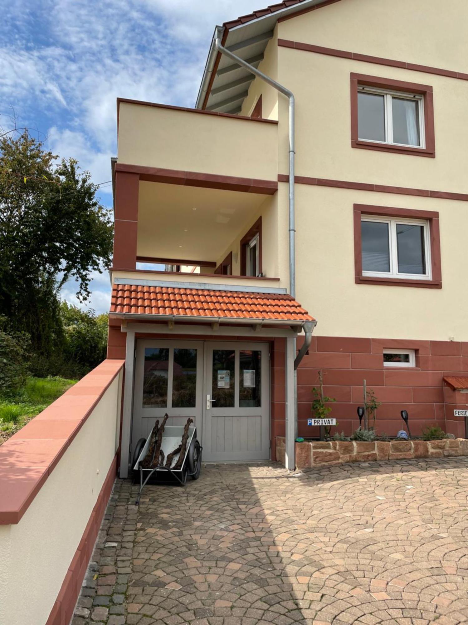 Apartmán Haus Rebenblick Dierbach Exteriér fotografie