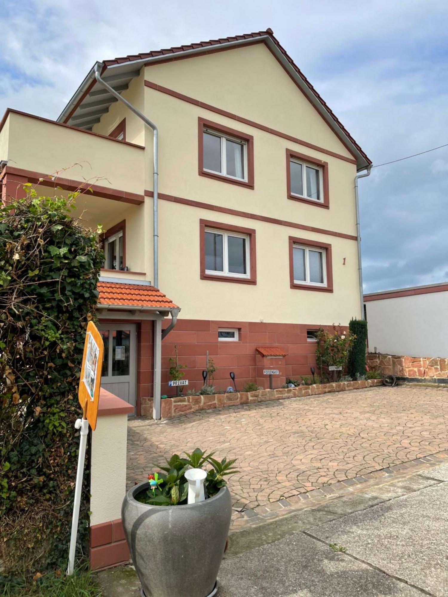 Apartmán Haus Rebenblick Dierbach Exteriér fotografie