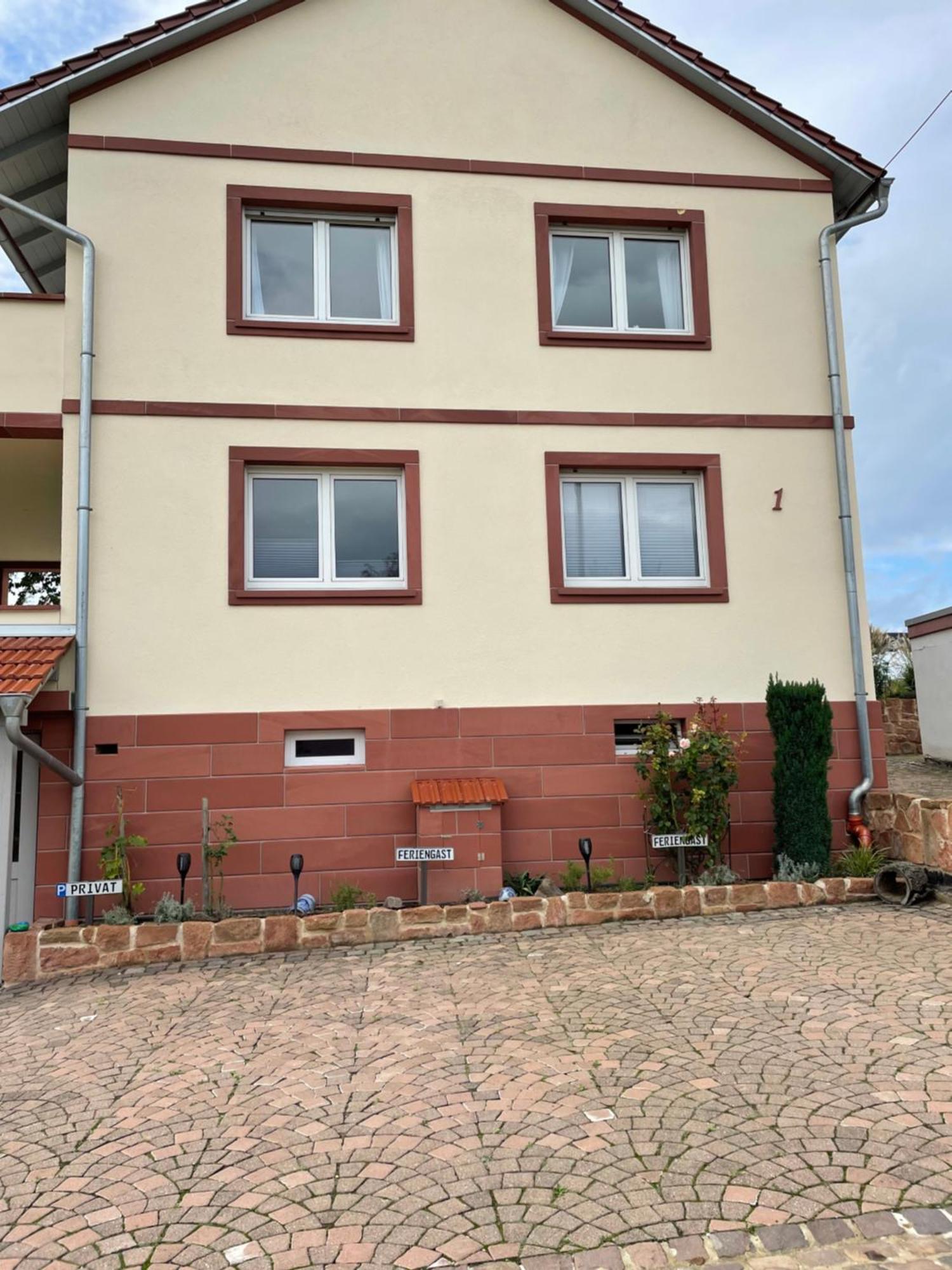 Apartmán Haus Rebenblick Dierbach Exteriér fotografie